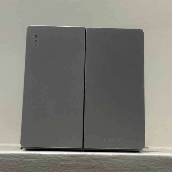 Executive 2 gang 2 way wall switch