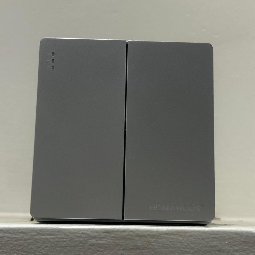 Executive 2 gang 2 way wall switch